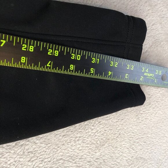 The North Face Mens Athletic Jacket Large Black Full-Zip Fleece Activewear Mock - Picture 6 of 15